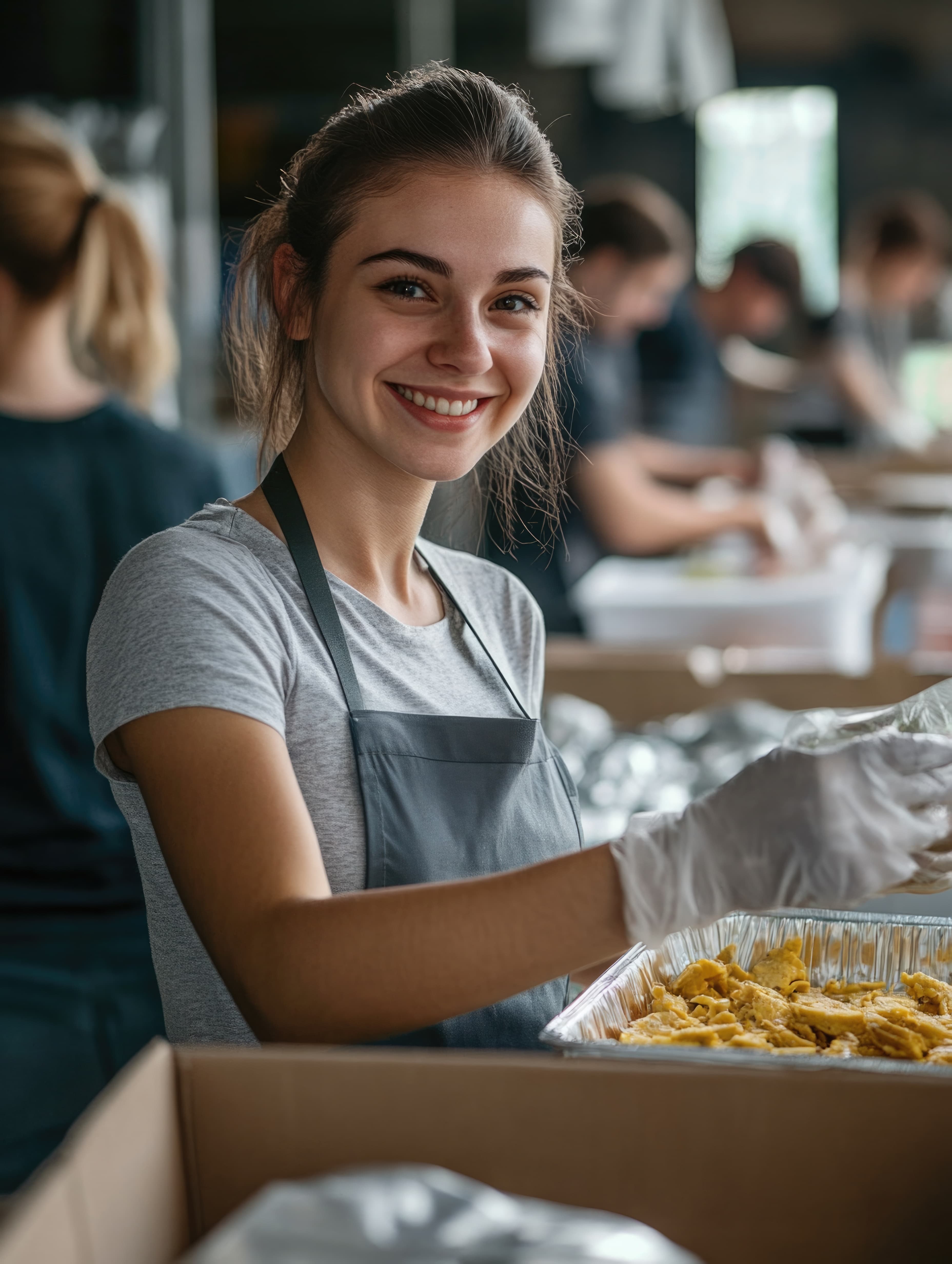 woman-volunteering-kitchen